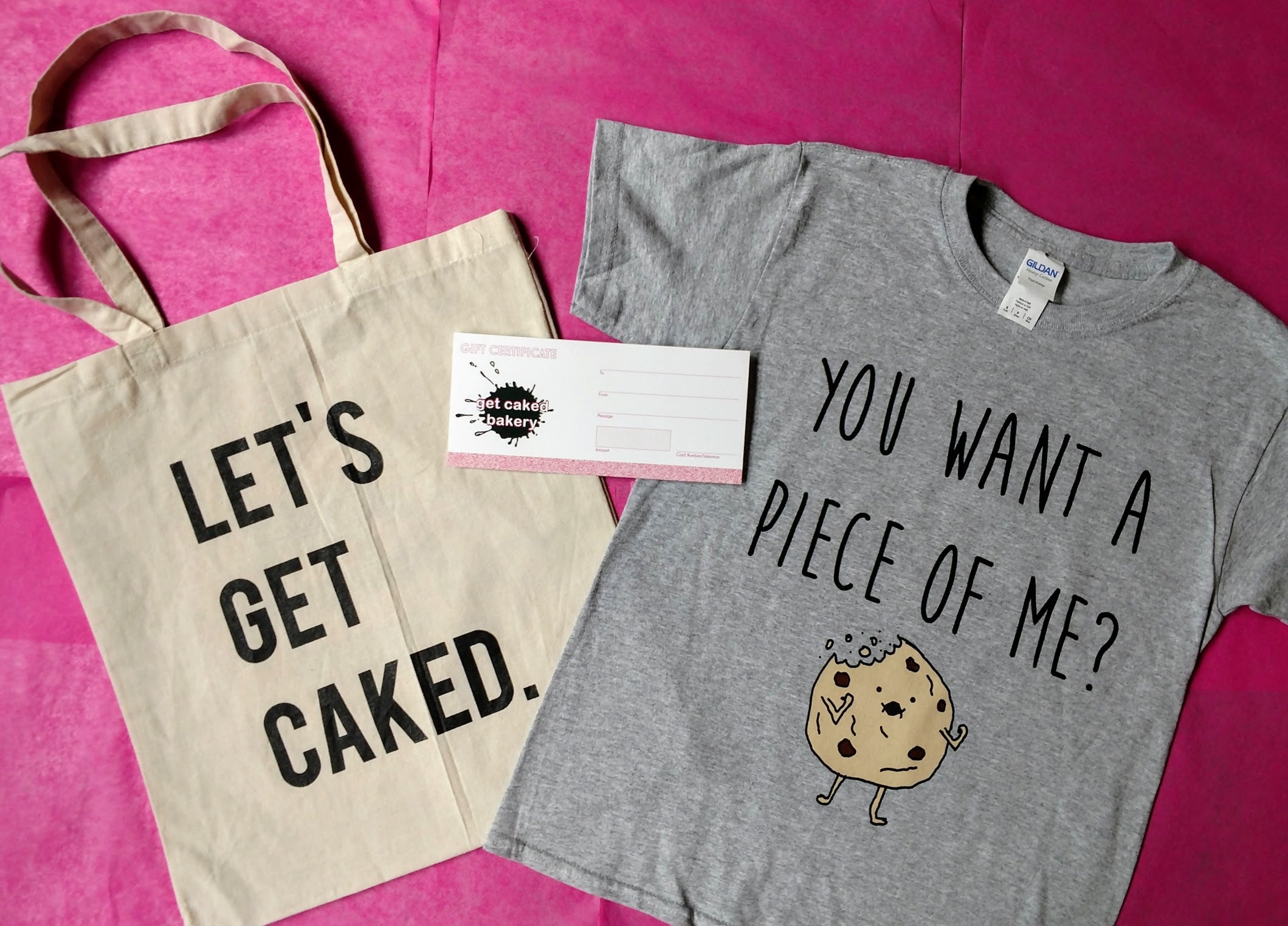 CLEARANCE: Christmas Snack Cake Canvas Tote Bag – World With You Boutique